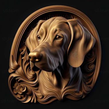 3D model Gampr dog (STL)